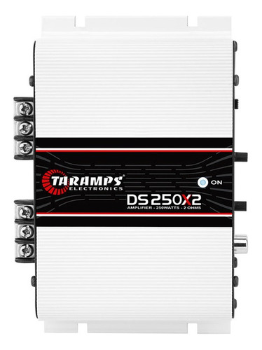 Potencia Amplificador Taramps Ds 250x2 / 2 Canales 250w