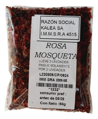 Rosa Mosqueta 50g. 3x2 Precio C/u