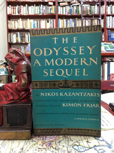 La Odisea Una Secuela Moderna En Ingles, Nikos Kazantzakis