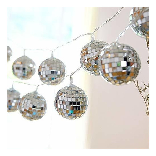 Acelist 50 Led Disco Ball Mirror Led Party Light String Navi