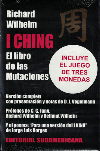 I Ching Incluye Monedas - Richard Wilhelm