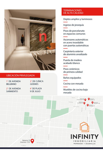 Departamento En Güemes Al 1300