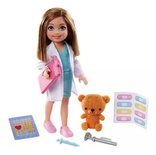 Barbie Chelsea - Doctora ! You Can Be Anything - 13 Cm