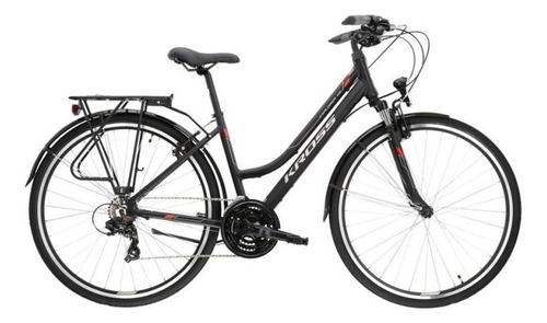 Bicicleta Kross Go Explorer 1.0 Aluminio Color Negro Tamaño Del Cuadro M