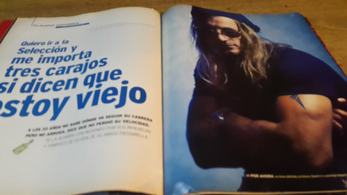 Revista El Grafico Nº 4221 2000 Claudio Caniggia 33 Años