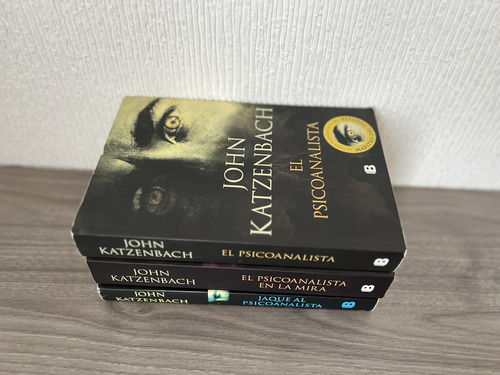 Libros El Psicoanalista 1, 2 Y 3 - John Katzenbach - B (Usado)