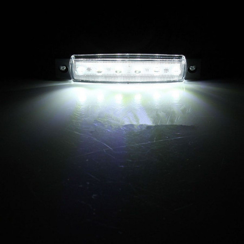 Luz De Navegação 6 Leds Barco Lancha Iate Náutica 9,5x2cm