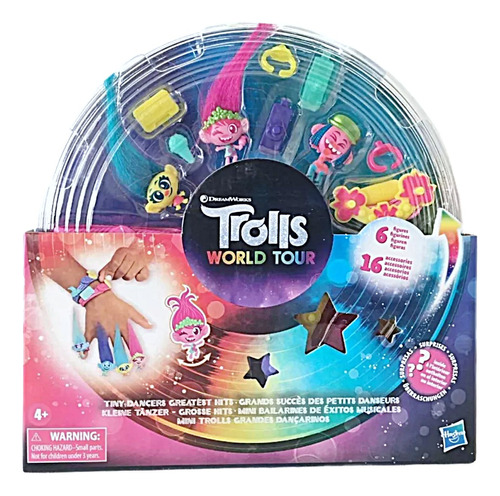 Trolls World Tour Amigos Mini Bailarines De Exitos Musicales