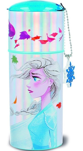 Vaso Infantil Frozen Botella De Agua Figura Elsa Disney