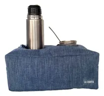 Comprar Almohadón Matero Pocket Impermeable  Jean  Azul Marino Símil Jean