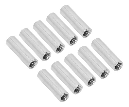 Tuerca De Acoplamiento De Rosca Hembra 1.25 12 L40mm, 10 Pzs
