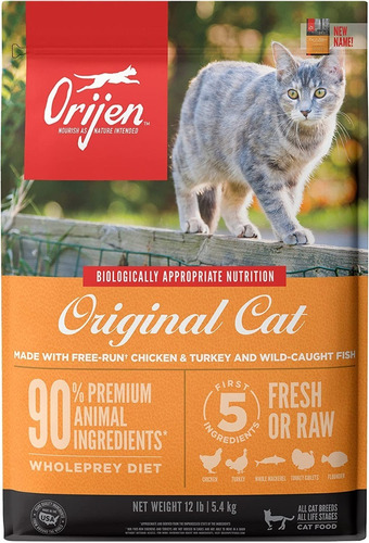 Alimento P/ Gato Orijen Original Cat & Kitten Dry Food 5.4kg