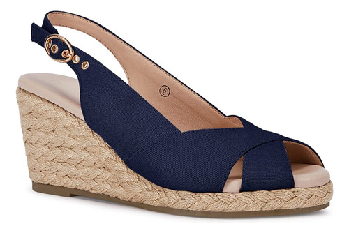 Sandalias Con Plataforma Y Cuñas Para Mujer, Punta Abierta,