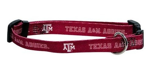 Ncaa Hunter Mfg Texas A & M Aggies Collar De Perro, Medio.