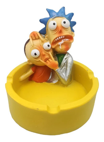 Cenicero Morty Grande 11cm Soporte Cigarros