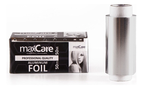 Maxcare® Roll Papel Aluminio Térmico Permanente Mecha 50m