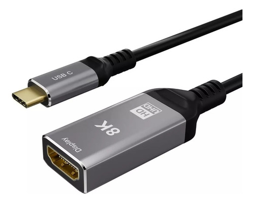 Convertidor De 8k Hd Usb-c A Displayport