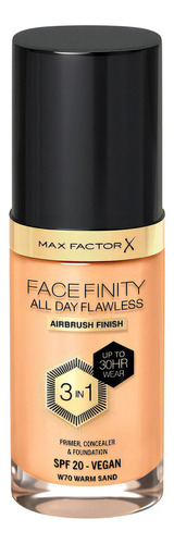 Base de maquillaje líquida Max Factor Facefinity Facefinity