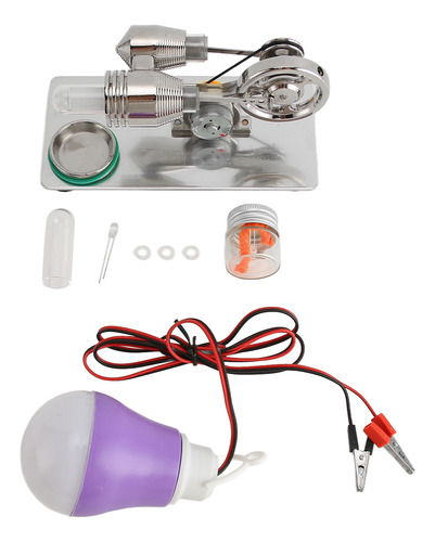 Motor Modelo Stirling: Operación Simple, Bajo Nivel De Ruido