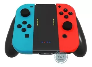 Grip De Carga Cargador Para Nintendo Switch Joy-con 2000mah