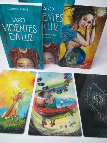 Tarô Videntes Da Luz De Chris - Anne ( 78 Cartas & Livreto)