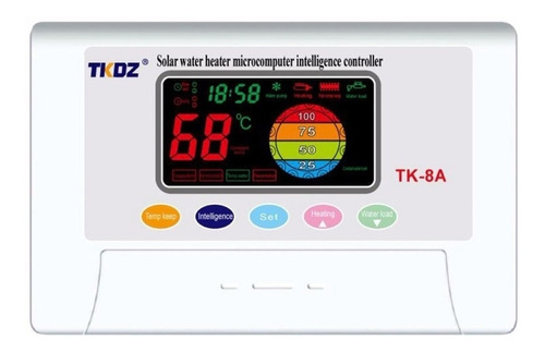 Controlador De Temperatura Y Nivel De Agua Termotanque Solar