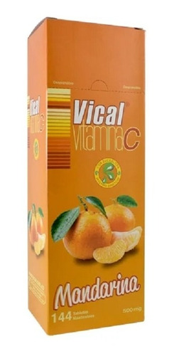 Vitamina C Vical Mandarina - Unidad a $2