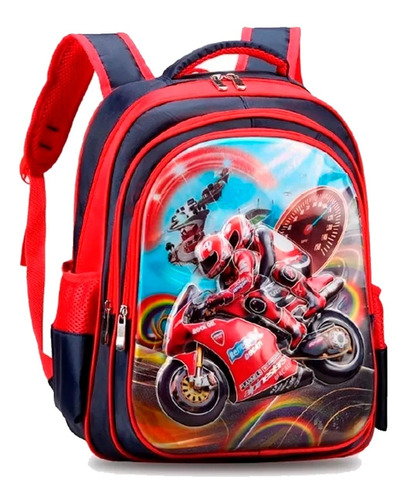 Mochila Nenes Infantil Escolar Estampado Frontal 3d Relieve