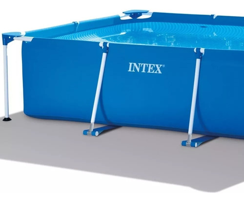 Piscina Estrutural Retangular Reforçada 7127l Intex