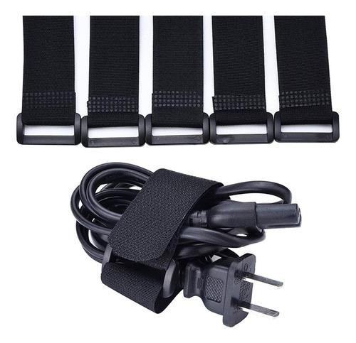 W 10 Uds. De Correas De Gancho Y Bucle, Ataduras De Alambre
