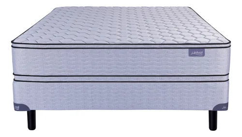 Colchón Inducol Espuma Arlene Azul 2 Plazas 190x140x29cm Eh Color Azul Claro