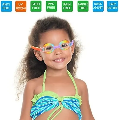 Antiparras Nataci n Unisex Ruigao Kids Rainbow