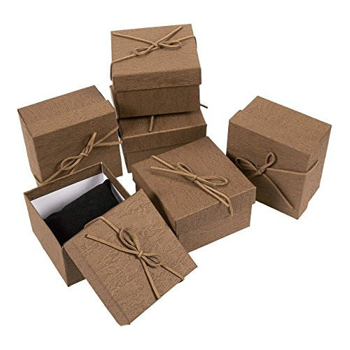 Paquete De 6 Cajas De Regalo Pequeñas Tapa E Inserto D...