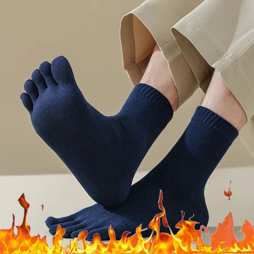 5 Pares De Modelos De Calcetines De Cinco Dedos Para Hombre