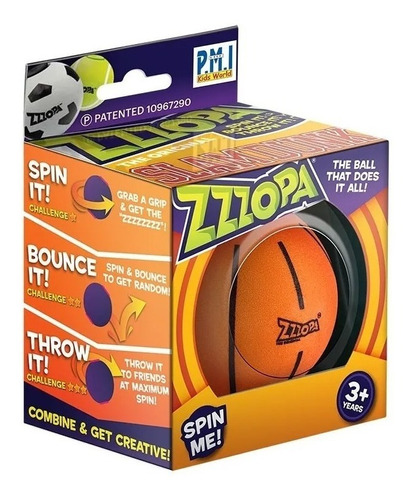 Pelota Zzzopa Gira Y Rebota Spinner Original Recoleta