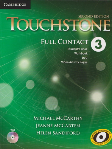 Touchstone 3 Full Contact Students Book Workb Dvd Cambridge