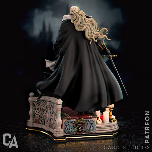 Alucard Castlevania Symphony Of The Night - Em Resina