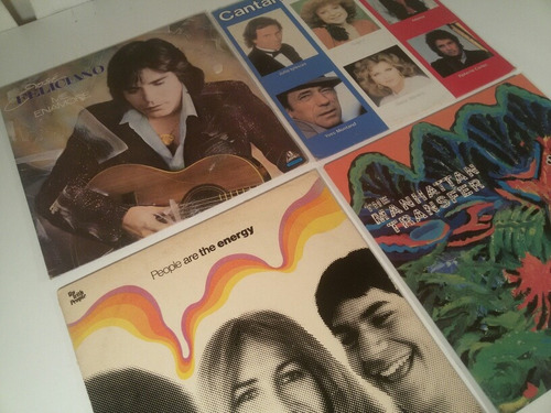 Combo Discos Lp De Vinilo O Acetato Musica De Los 70