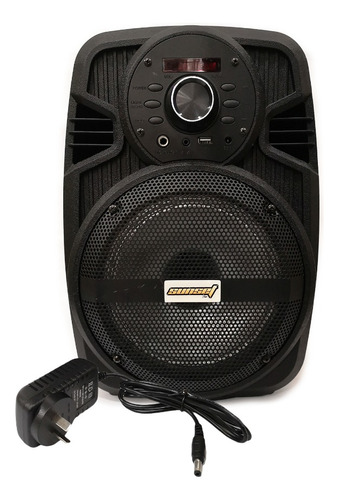 Bafle Activo Sunset Jps 0801 Para Karaoke Con Bluetooth