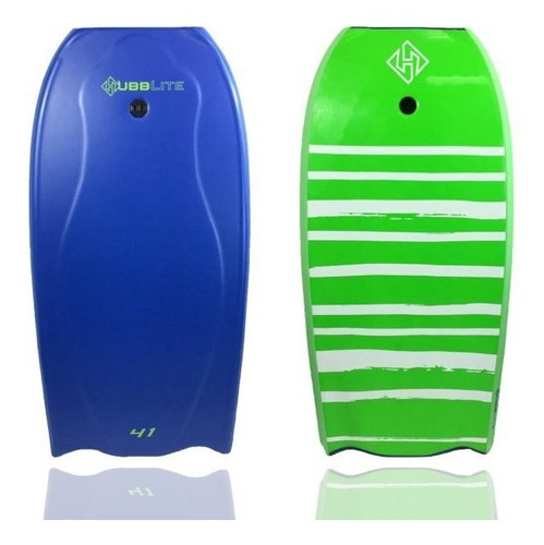 Bodyboard Hubb Lite Eps Blue - Green - Hubb Boards