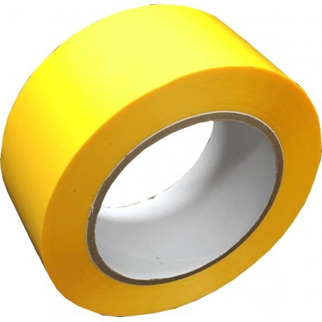 Banda Pvc Adhesiva Amarilla Demarcación Áreas Ancho 5cm