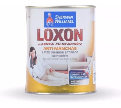 Loxon Antimanchas Latex Interior Satinado Sherwin X1lts