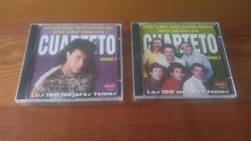 Cuarteto  Volumen 4 Y 5  Lote X 2   Cd Nuevossellados 