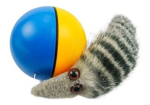 Pelota Mascotas Castor Juguete Movimiento Gatos Perros