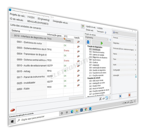 Software Odis Engenharia 12.1.1 Vas 5054a + Instalação