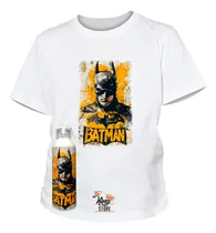 Comprar Polera De Niño + Botella, Batman, Dc Comics, Comics, Dtf