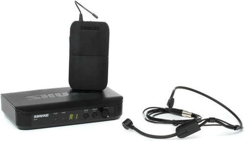 Micrófono Shure Inalambrico De Diadema Blx14/pga31 Rjd