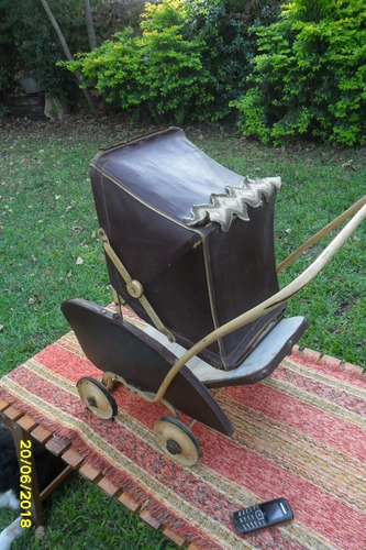 Imagen 9 de 10 de Antiguo Coche Cochecito Muñeca Juego Niña