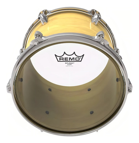 Remo Usa Bd-0314-00 Parche Diplomat Clear 14