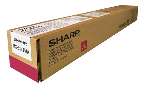 Sharp Cartucho Toner Magenta Mx31ntma / Mx2600 3100 4100n